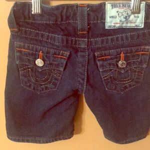True religion toddler short Jean size T3